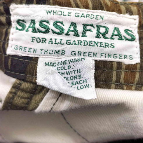 ササフラス SASSAFRAS タイガーカモ フォールリーフ プレイヤーパンツ メンズ JPN:XS